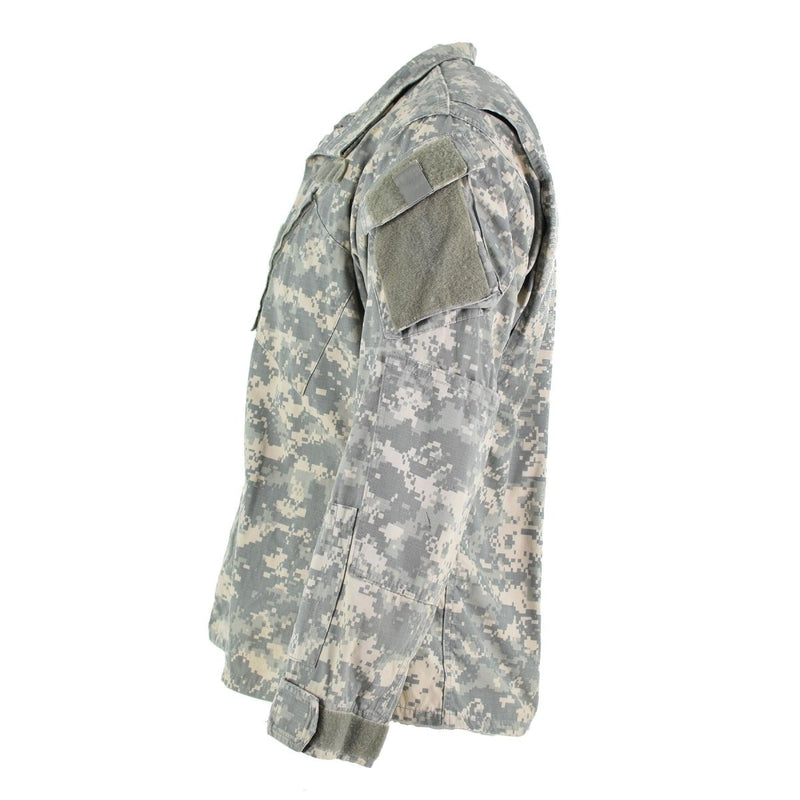 Original US army troops field jacket BDU digital ACU camo long sleeve ripstop durable shirts