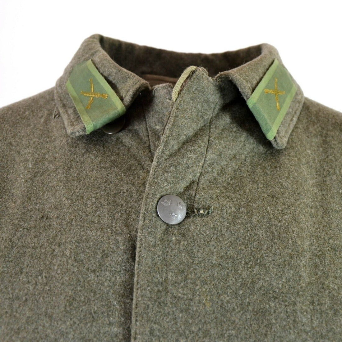 Swedish m39 wool jacket genuine WWII vintage army uniform M39 1940 s military Grey GoMilitar