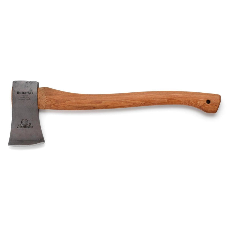 HULTAFORS H009SV buscraft axe carbon steel hatchet gray plain matted blade hickory wooden handle