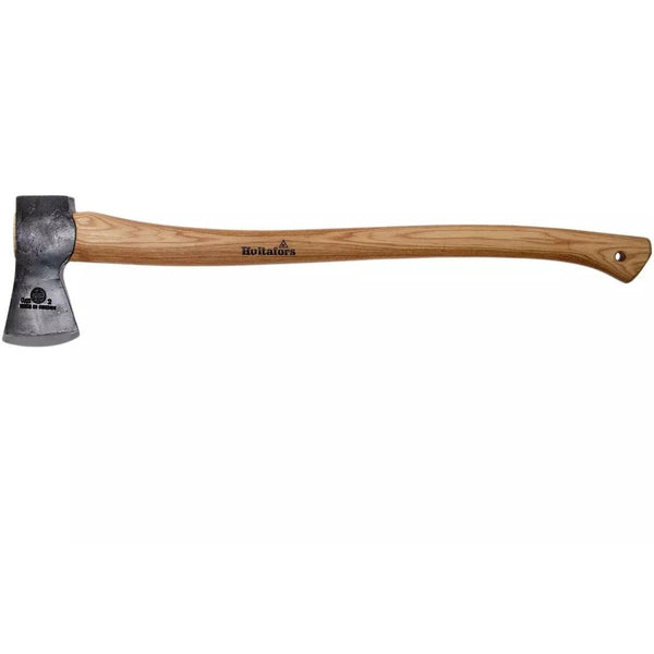 HULTAFORS Qvarfot Felling bushcraft Axe long hickory hatchet shaft sharpened carbon steel 58HRC blade ax head hickory wood
