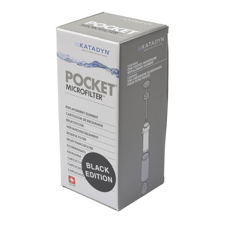 Katadyn Pocket original ceramic cartridge replacement kit box