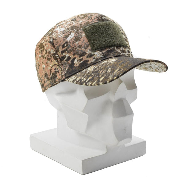 Leo Kohler army baseball cap lightweight adjustable hat field peaked visor hat Phantomleaf Z4 hook and lopp plate on front