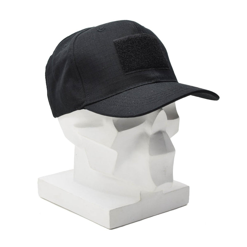 Leo Kohler army baseball cap lightweight adjustable hat field peaked visor hat black hook and lop plate on front