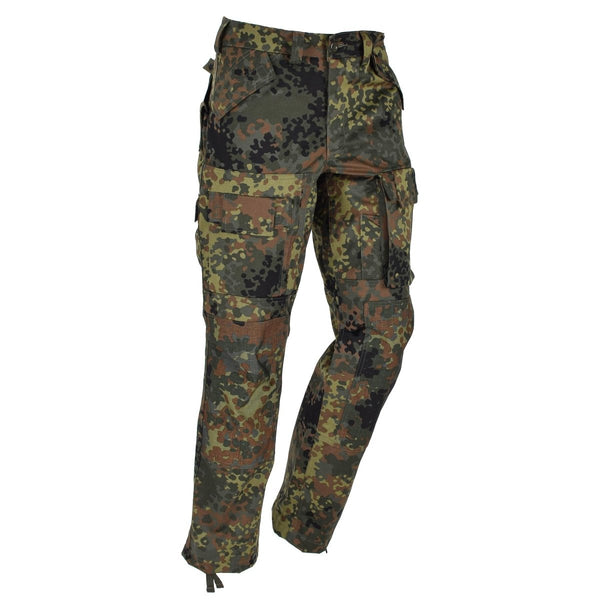 Leo Kohler army combat tactical pants flecktarn camo forced cargo field trousers