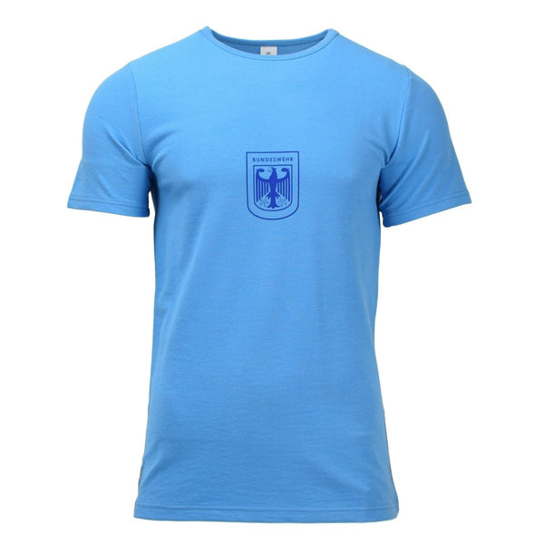 Leo Kohler army sport T-shirt short sleeve lightweight BW eagle shirts blue comfortable and lightweight German T-shirt