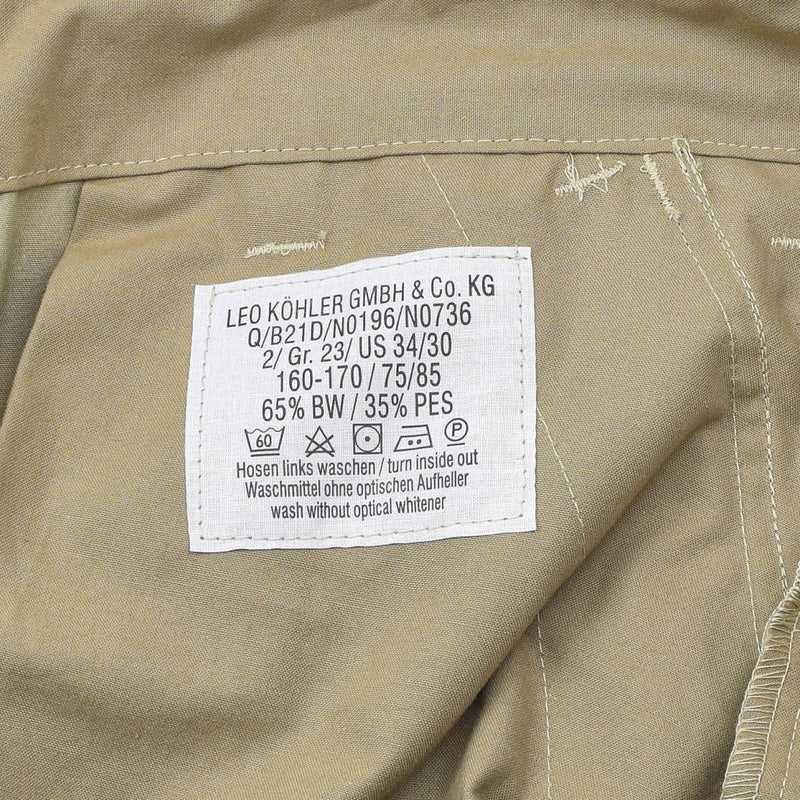 Leo Kohler Commando tactical field pants Tropentarn camo special forces trousers