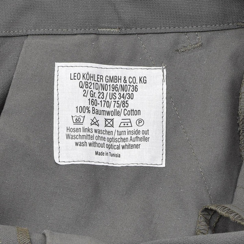 Leo Kohler field pants combat military cargo cotton solid olive camping outdoor cargo style pants