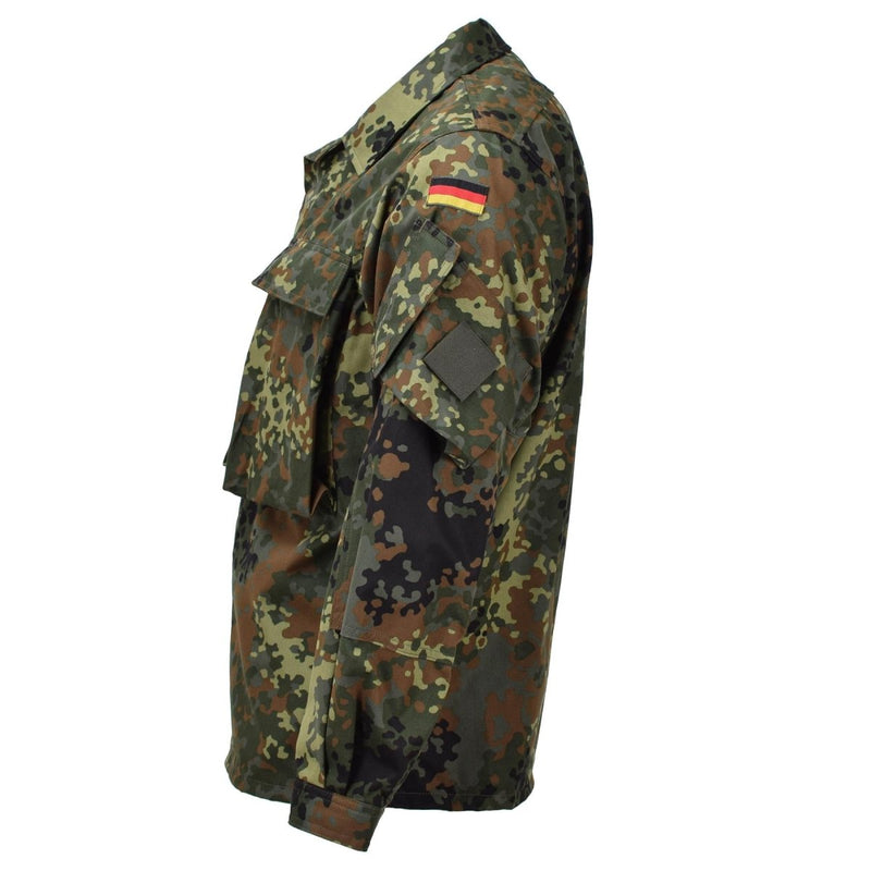Leo Kohler military combat flecktarn camo tactical shirts army forces troops German flag on each arm