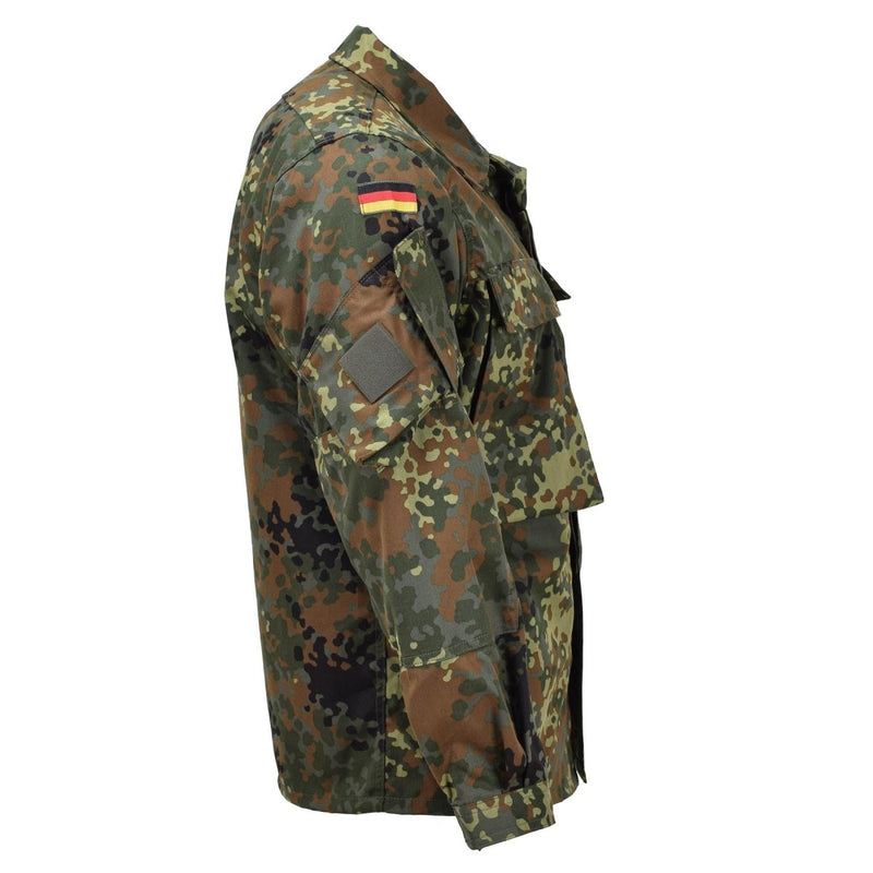 Leo Kohler military combat flecktarn camo tactical shirts army forces troops all seasons breathable lightweight