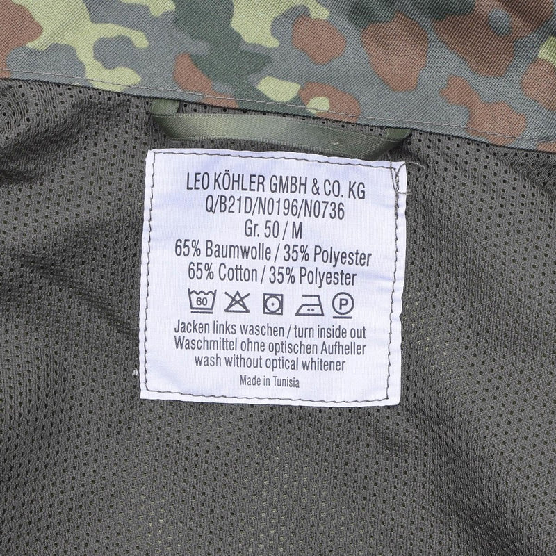 Leo Kohler military combat tactical jacket lightweight