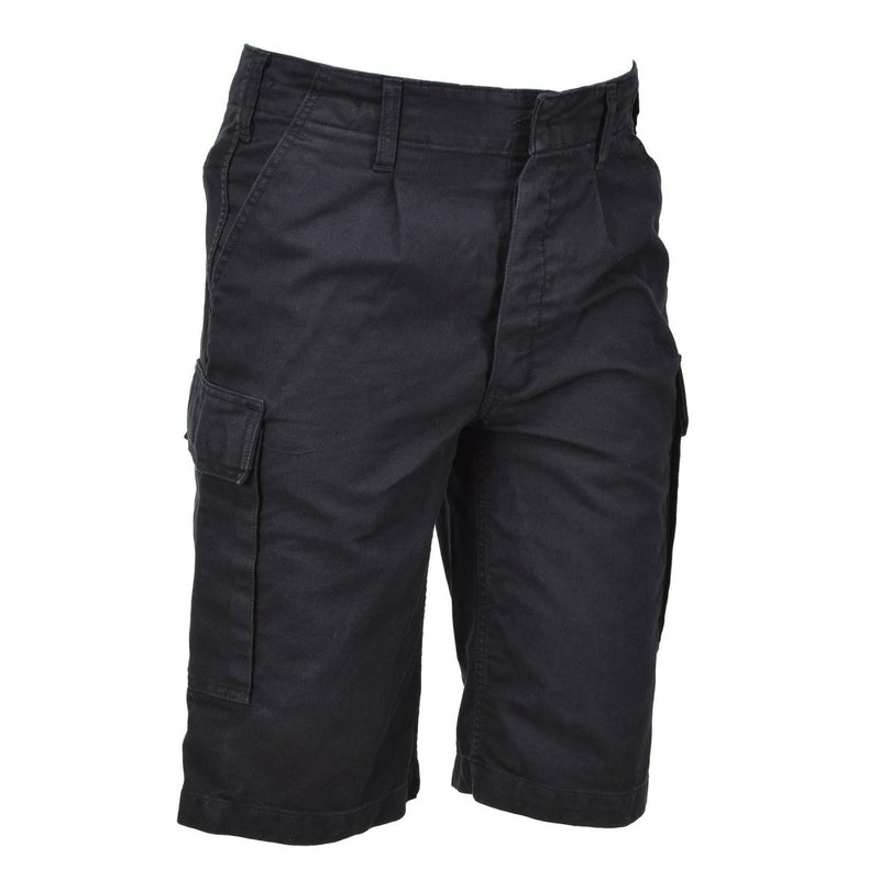 Leo Kohler military personnel Bermuda shorts knee-length hiking shorts black easy case hard-wearing quality summer short