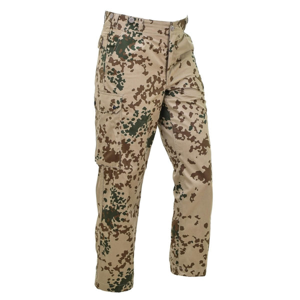 Leo Kohler military tactical field pants Tropentarn camo hiking cargo trousers easy-care hard-wearing quality