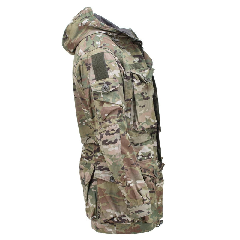 Leo Kohler military tactical smock jacket ripstop multicam camouflage field coat