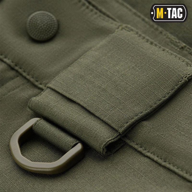 M-TAC Army style Bermuda shorts combat Military grade stretchy ripstop Olive D-ring