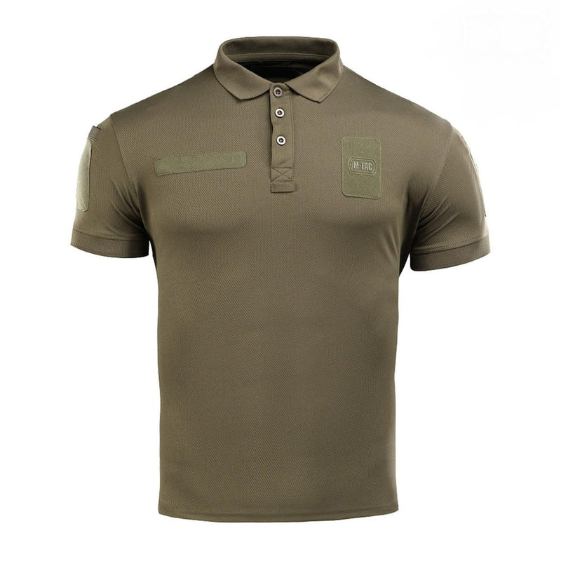 M-TAC Military style polo shirt breathable lightweight all seasons tactical underwear Olive
