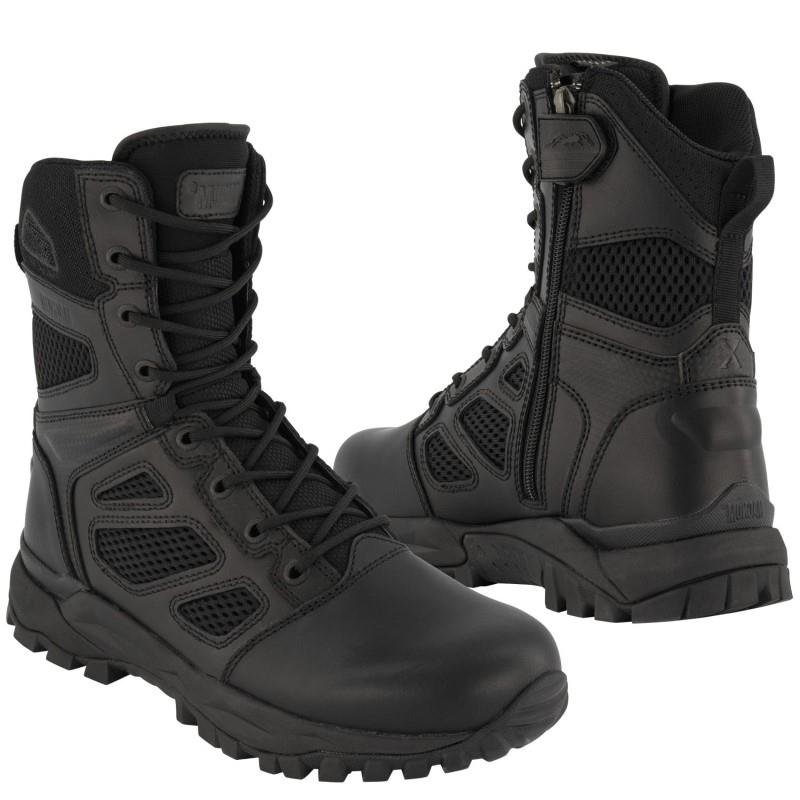 Magnum Elite Spider X 8.0 tactical boots duty combat lightweight footwear black rustproof and ant-glare hardware