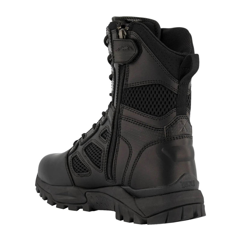Magnum Elite Spider X 8.0 tactical boots duty combat lightweight footwear black YKK medial side zipper for easy acces