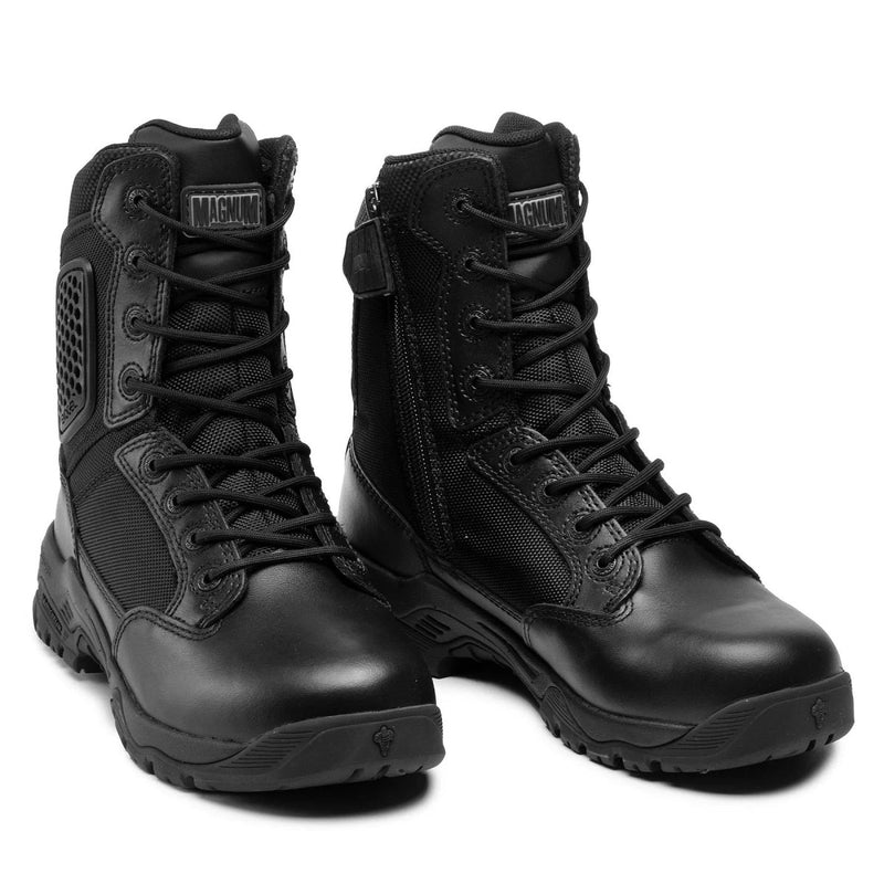 Magnum Strike Force 8.0 combat boots leather tactical duty hiking footwear black