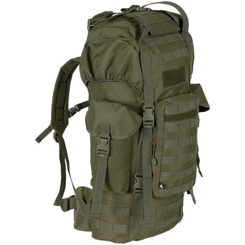 MFH Brand army BW combat tactical Molle 65L backpack aluminum rod field bag olive color large size bag