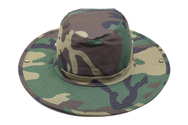 Military bush hat summer panama jungle bucket cap woodland camouflage fishing hiking hunting hat