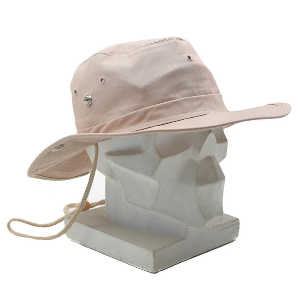 MFH Brand Military style bush hat summer khaki panama jungle bucket cap breathable camping hunting fishing boonie hat