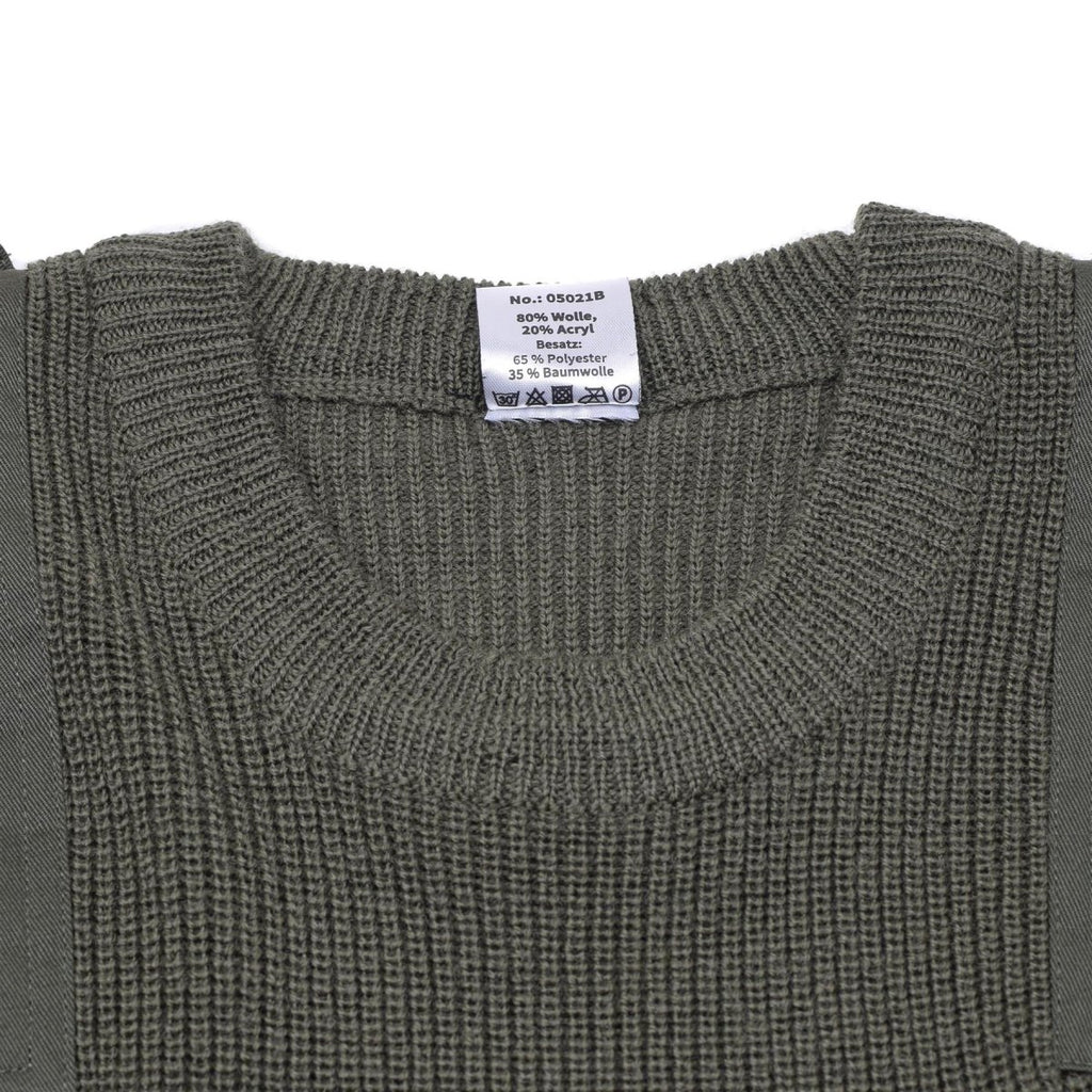 Mil-Tec brand Men Sweater German pullover Commando Jumper Black