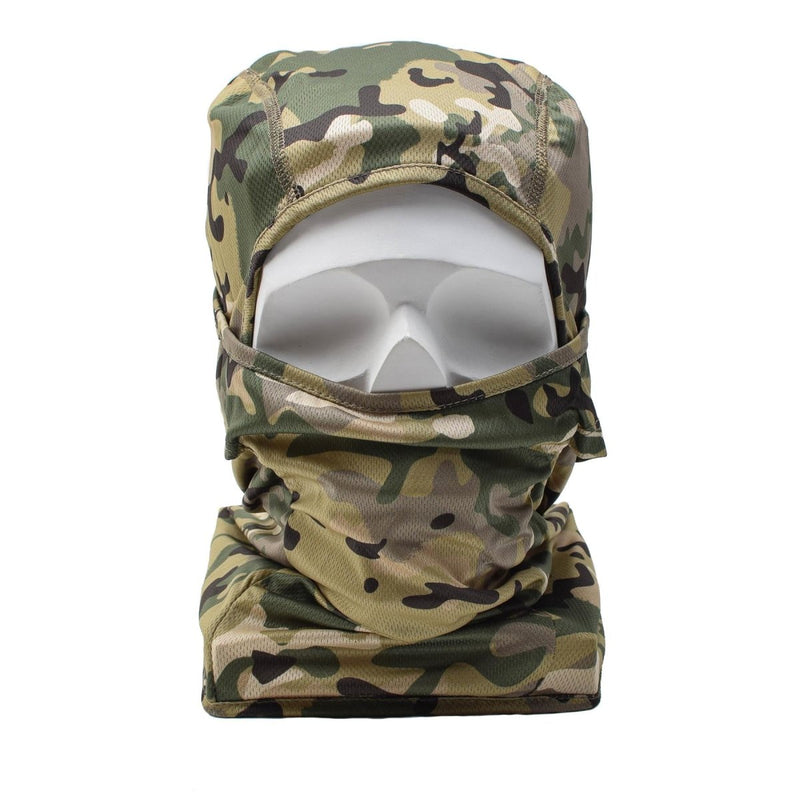 MFH Brand Mission operation camo balaclava lightweight tactical combat mask lightweight breathable