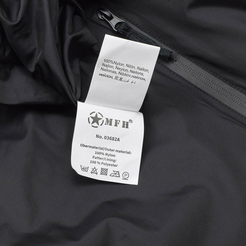 MFH Brand thermal jacket lightweight hooded sportswear Anorak sports jacket polyester fleece