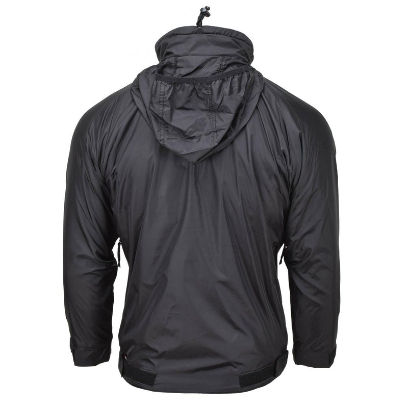 Jacket thermal lightweight hooded sportswear Anorak sports jacket foldaway hood in collar
