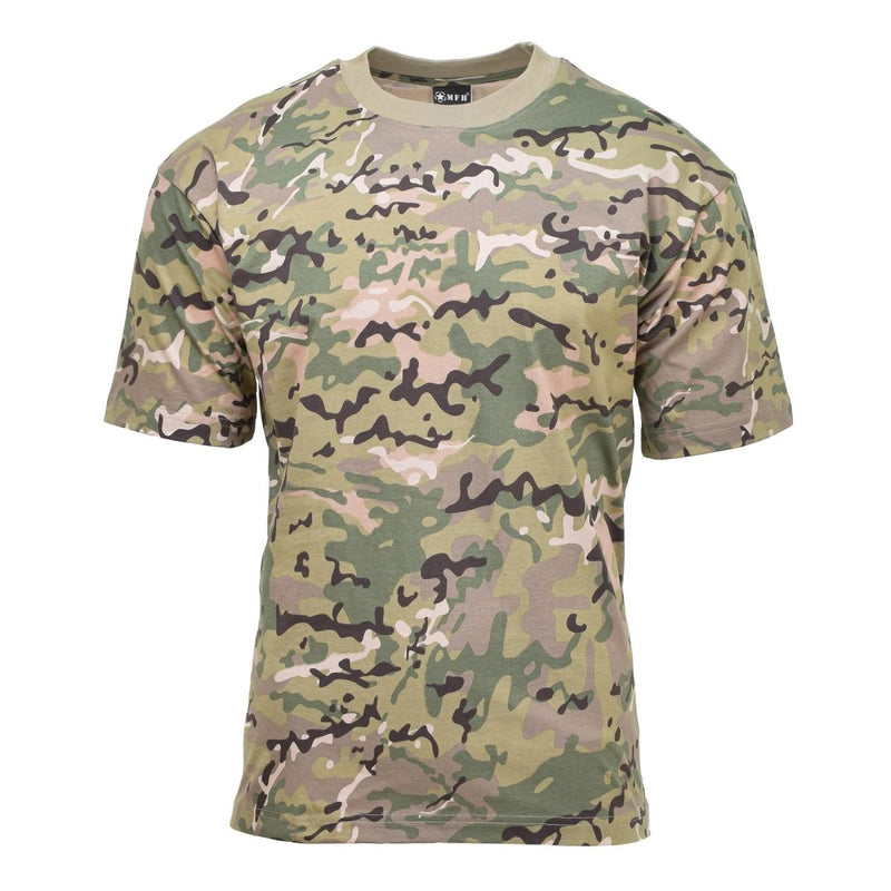 MFH U.S. Army style T-Shirt short sleeve Operation camo breathable  lightweight