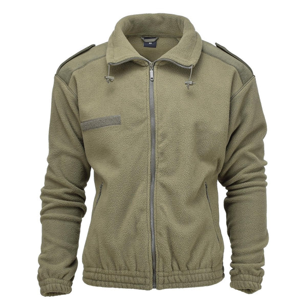 cold weather fleece jacket military style