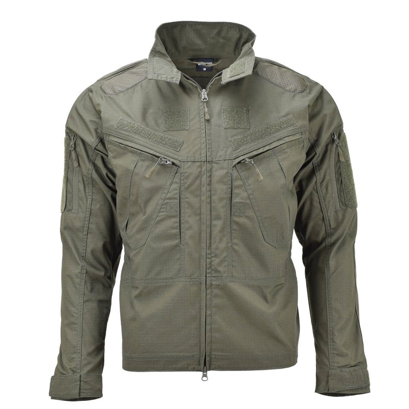 Mil-Tec Military style chimera jacket ripstop olive battle uniform elasticated waist inserts the side to improve range motion