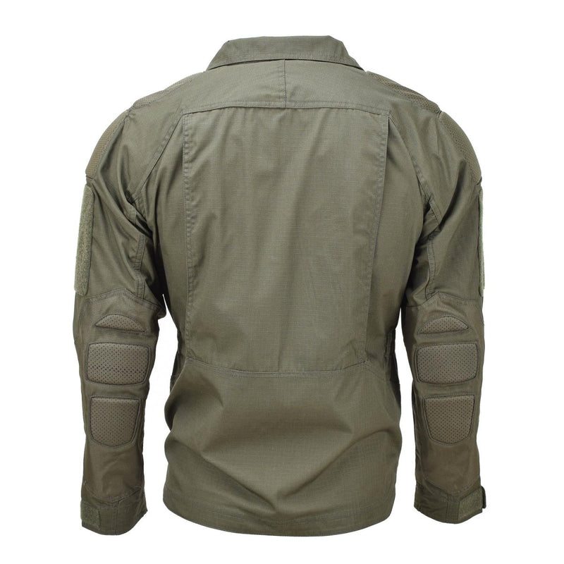 Mil-Tec Brand Military style chimera jacket strong durable ripstop olive drab battle uniform padded shoulders and elbow