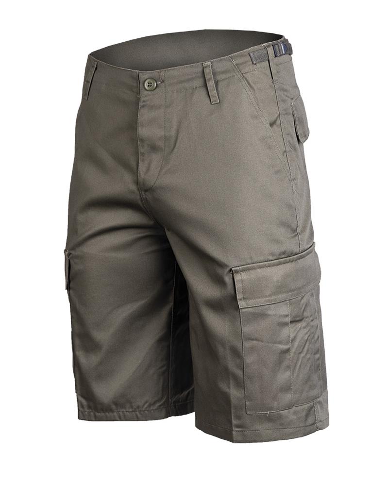 Mil-Tec Brand Military Style olive drab soldier uniform bermuda army shorts BDU lightweight adjustable waist
