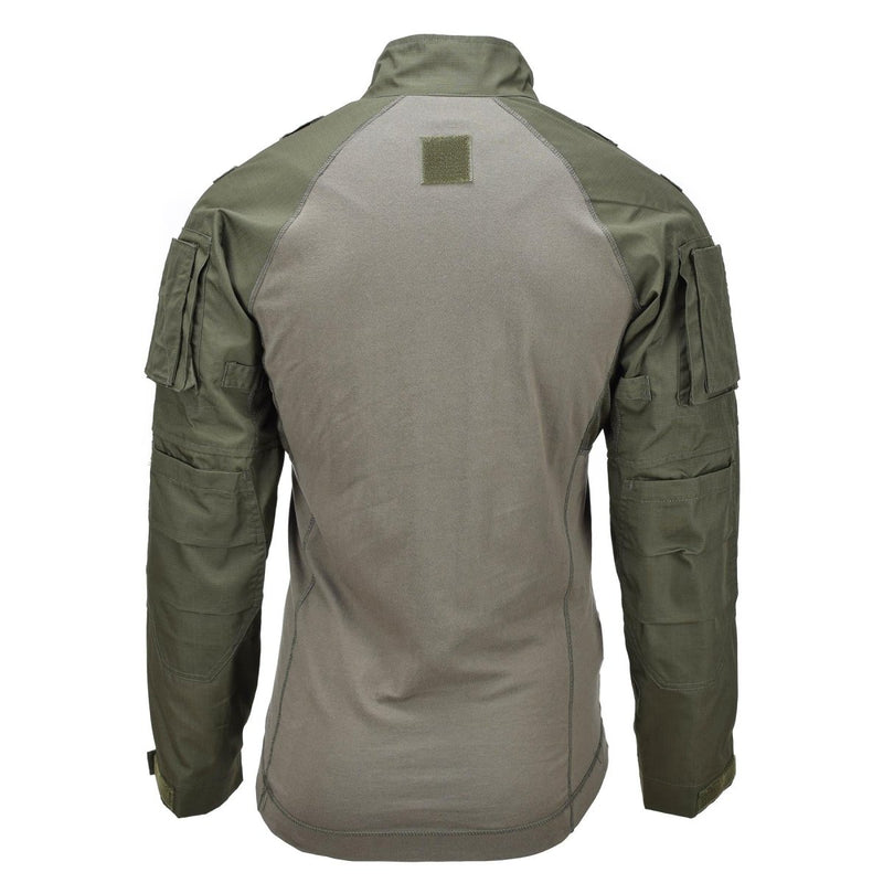 Mil-Tec Brand Military style olive tactical field troops combat shirt hiking hunter fishing wear