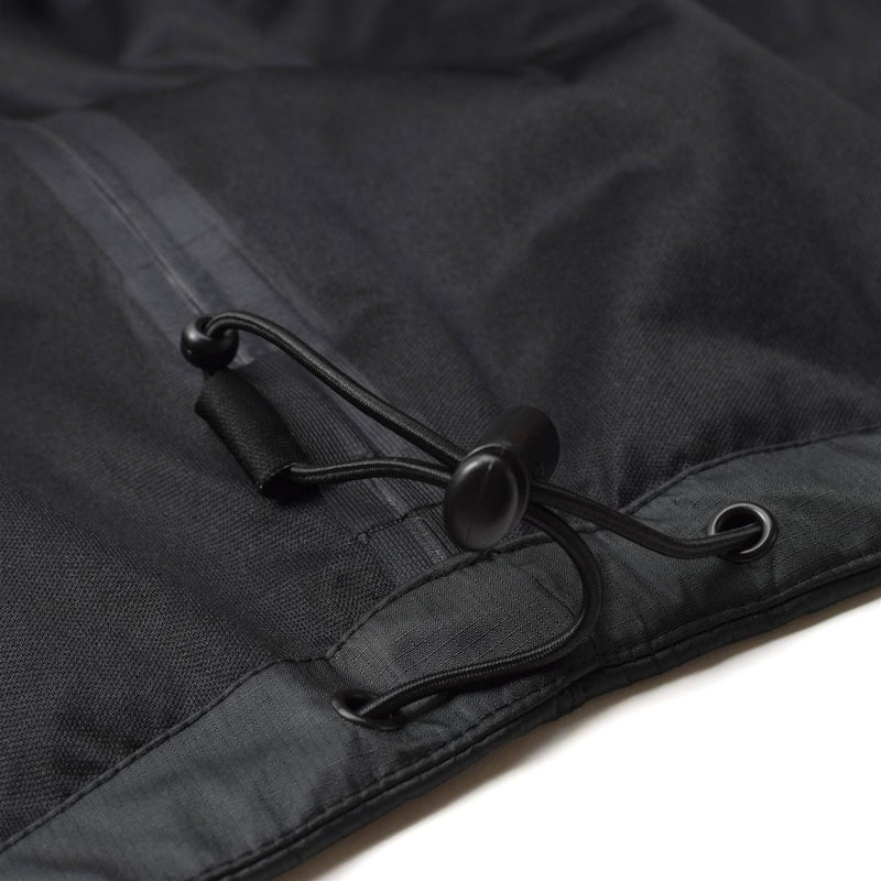Mil-Tec Rain Jacket Black waterproof Men Rainwear men's