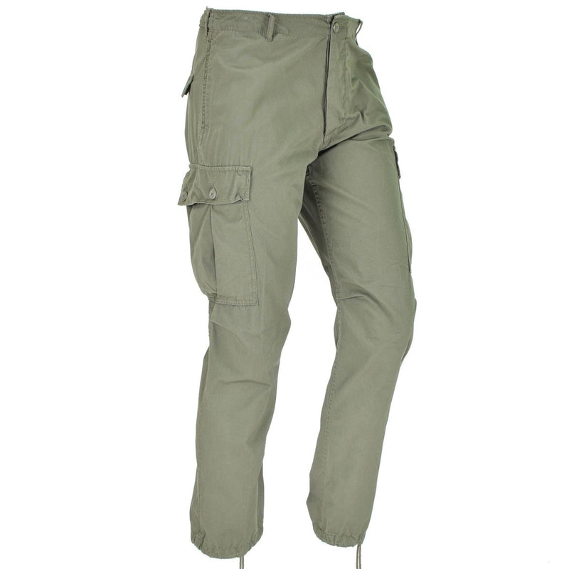 Cargo Pants for Men / Army Green Big Pockets Mens Trousers