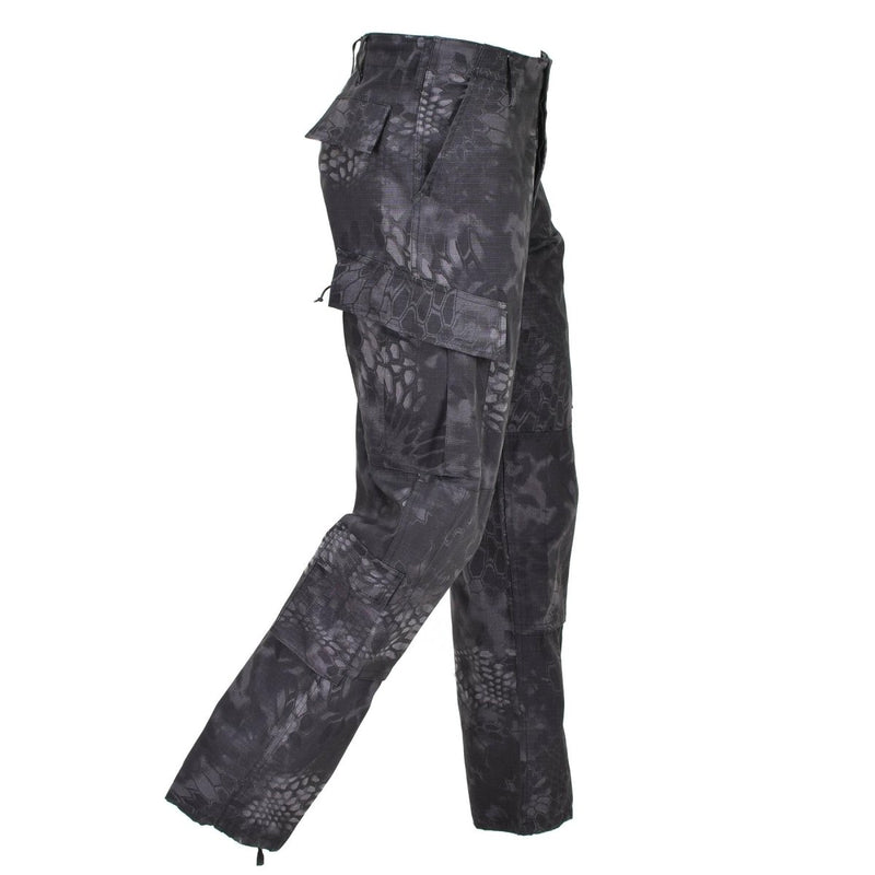 Mil-Tec Brand U.S. Military mandra night acu ripstop pants army styled trousers reinforced knees