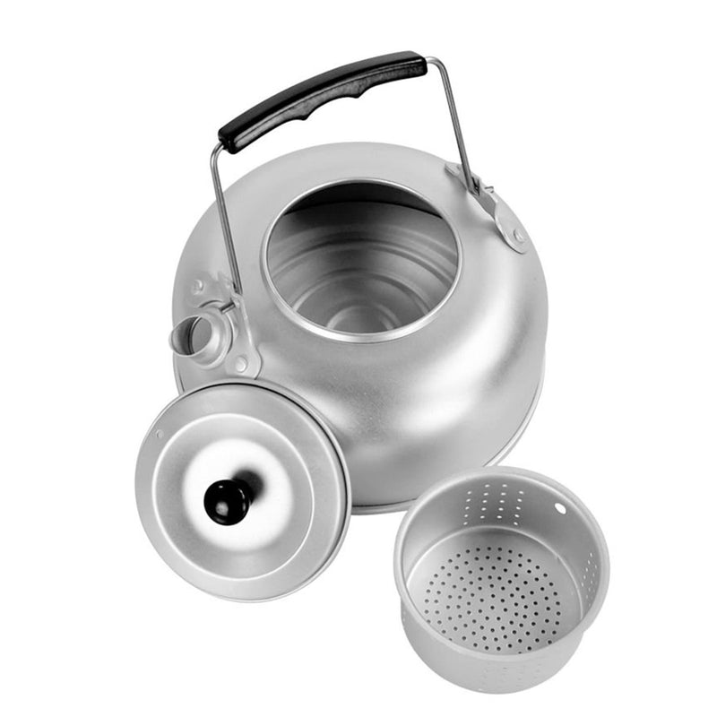 MIL-TEC camping cookware outdoor camping cooking set pan pot kettle aluminum set