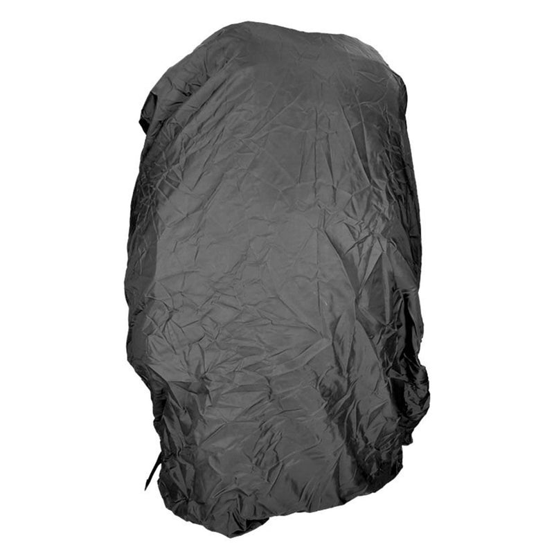 MIL-TEC COMMANDO rucksack durable 55L trekking backpack black waterproof cover