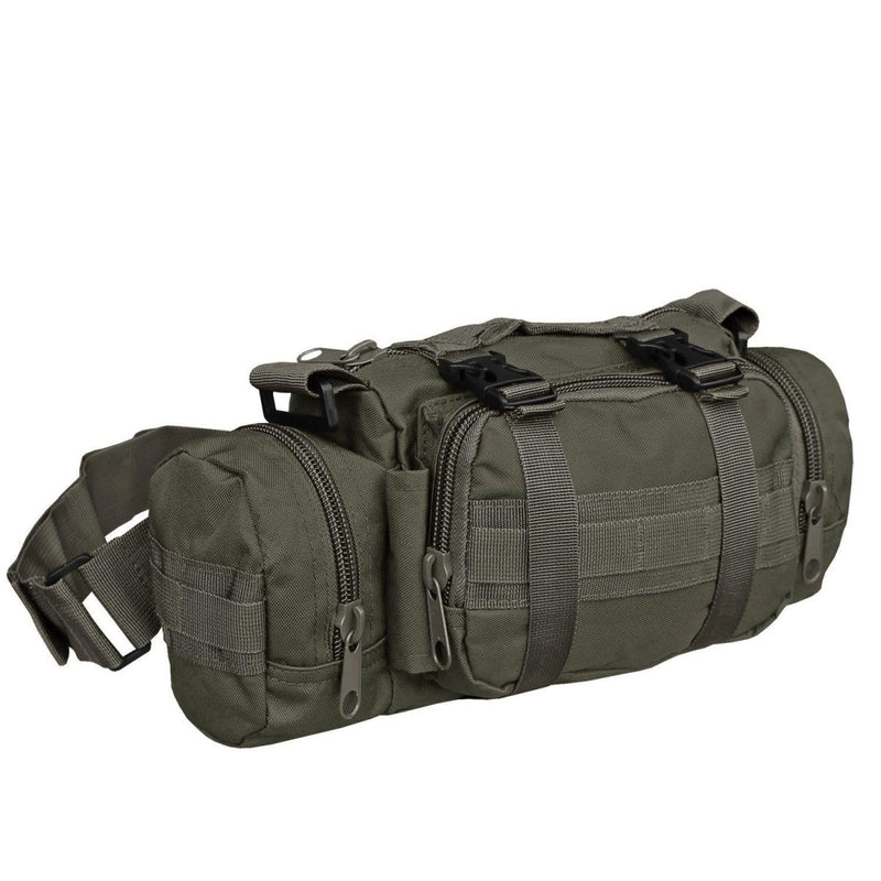 MIL-TEC DEFENSE tactical backpack detachable belt rucksack olive