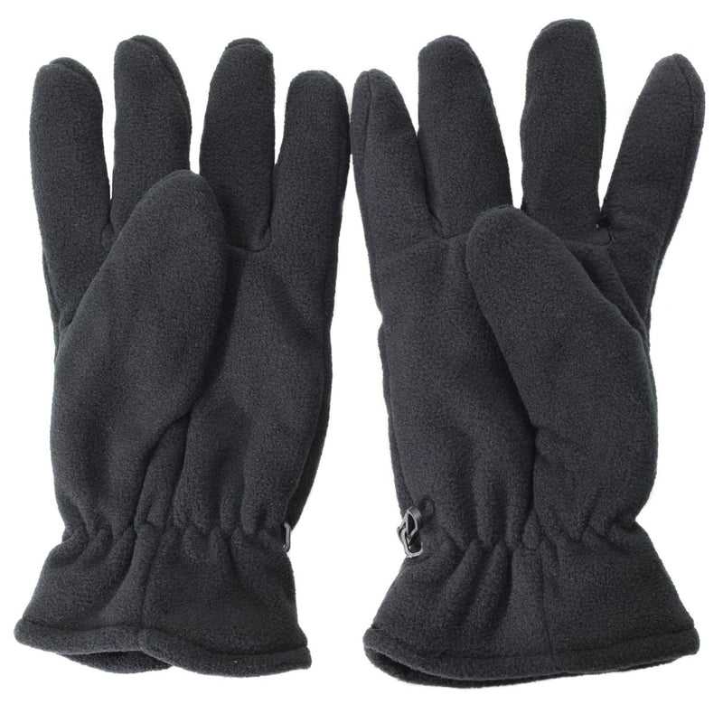 Mil-Tec Gloves Men Warm Fleece THINSULATE™ lining Black cold weather Winter tactical gloves