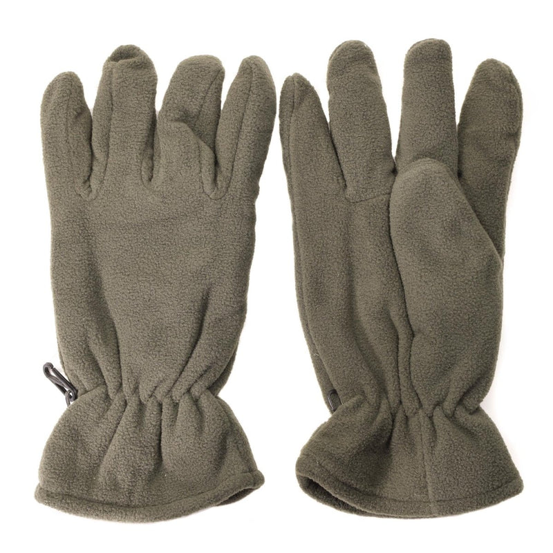 Mil-Tec Gloves Men Warm Fleece THINSULATE™ lining Olive OD Winte
