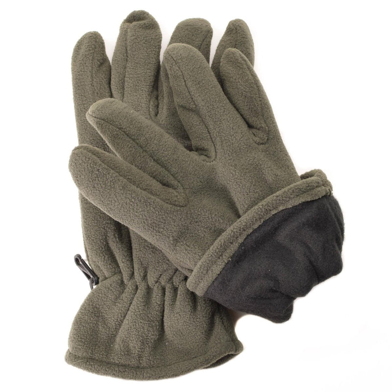 Mil-Tec Gloves Men Warm winter cold weather Fleece THINSULATE™ lining Olive