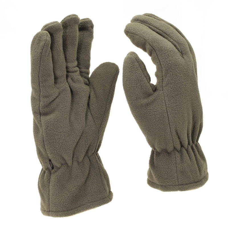 Mil-Tec Gloves Men Warm Fleece THINSULATE™ lining Olive OD Winter cold weather warm gloves tactical gear