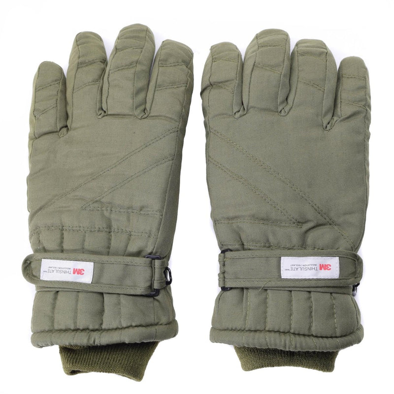Mil-Tec Gloves Men Warm THINSULATE™ lining Olive Green Winter Men's tactical gear very warm gloves