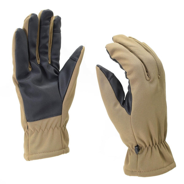 Mil-Tec Gloves Softshell thermal insulated 3M THINSULATE™ lining Coyote Winter cold weather Men's tactical