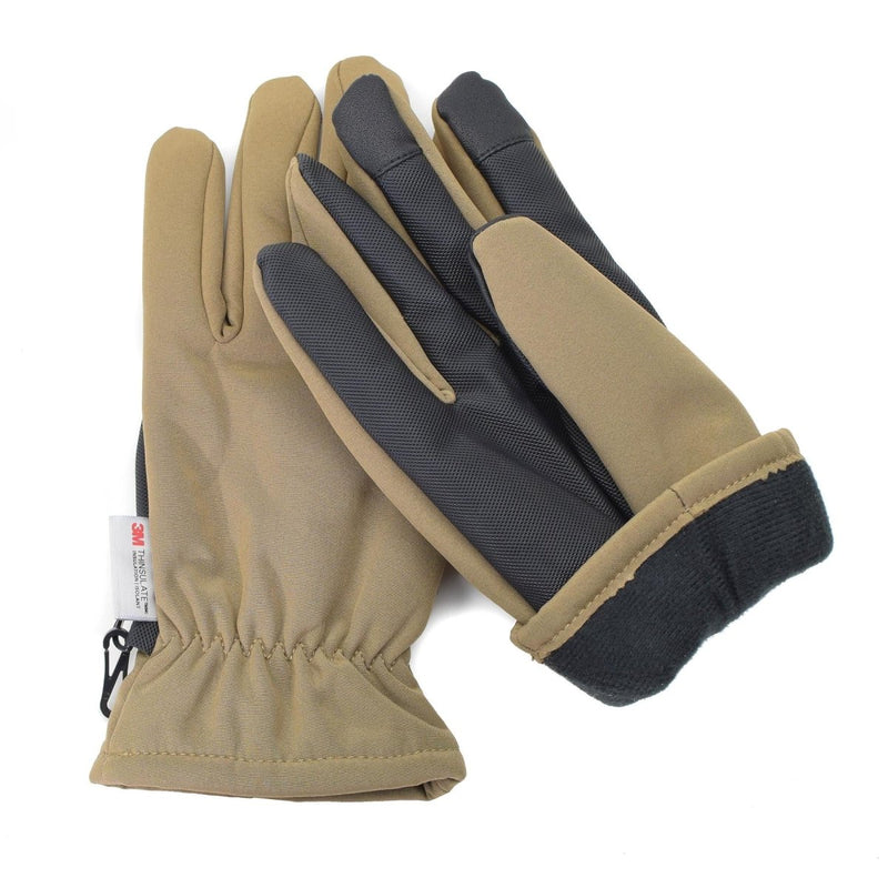 Mil-Tec Gloves lining Coyote Winter Mens tactical warm thermal