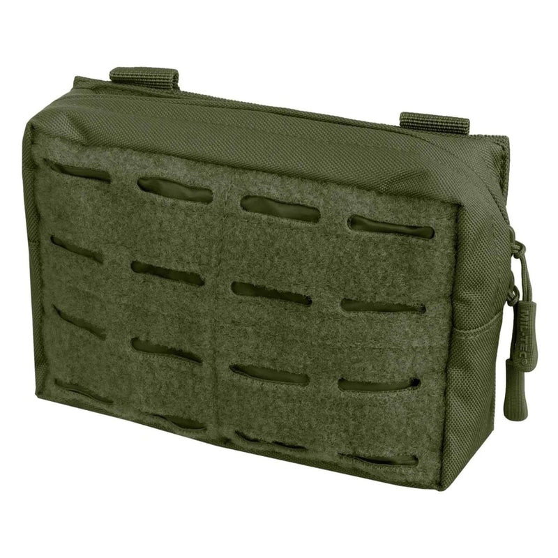 MIL-TEC laser cut utility belt universal pouch Molle webbing type webbing tactical bag small olive lightweight