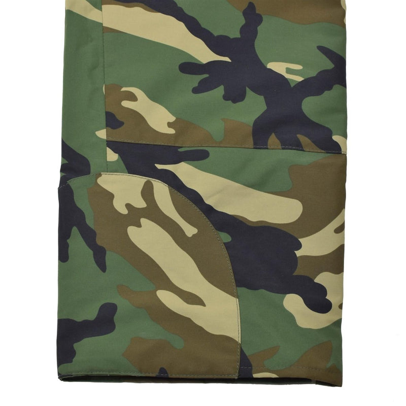 MIL-TEC Military style cold weather rain pants woodland camouflage